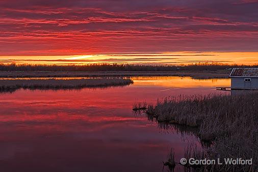 Swale Sunset_09576-7.jpg - Photographed along the Rideau Canal Waterway at Smiths Falls, Ontario, Canada.